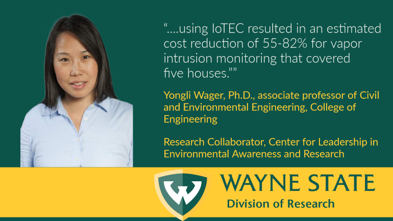 Dr. Yongli Wager is the lead author of a recent paper, "IoT-based edge computing (IoTEC) for improved environmental monitoring," published in Sustainable computing